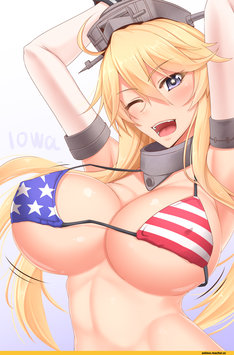 Iowa (Kantai Collection), Shuugetsu Karasu, Anime Ero Kyonyuu, Anime Ero Oppai, Anime Ero, Kantai Collection, Anime