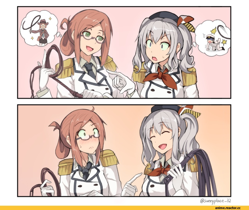 Kashima (Kantai Collection), Kantai Collection, Katori (Kantai Collection), Hinami (Hinatamizu), Anime
