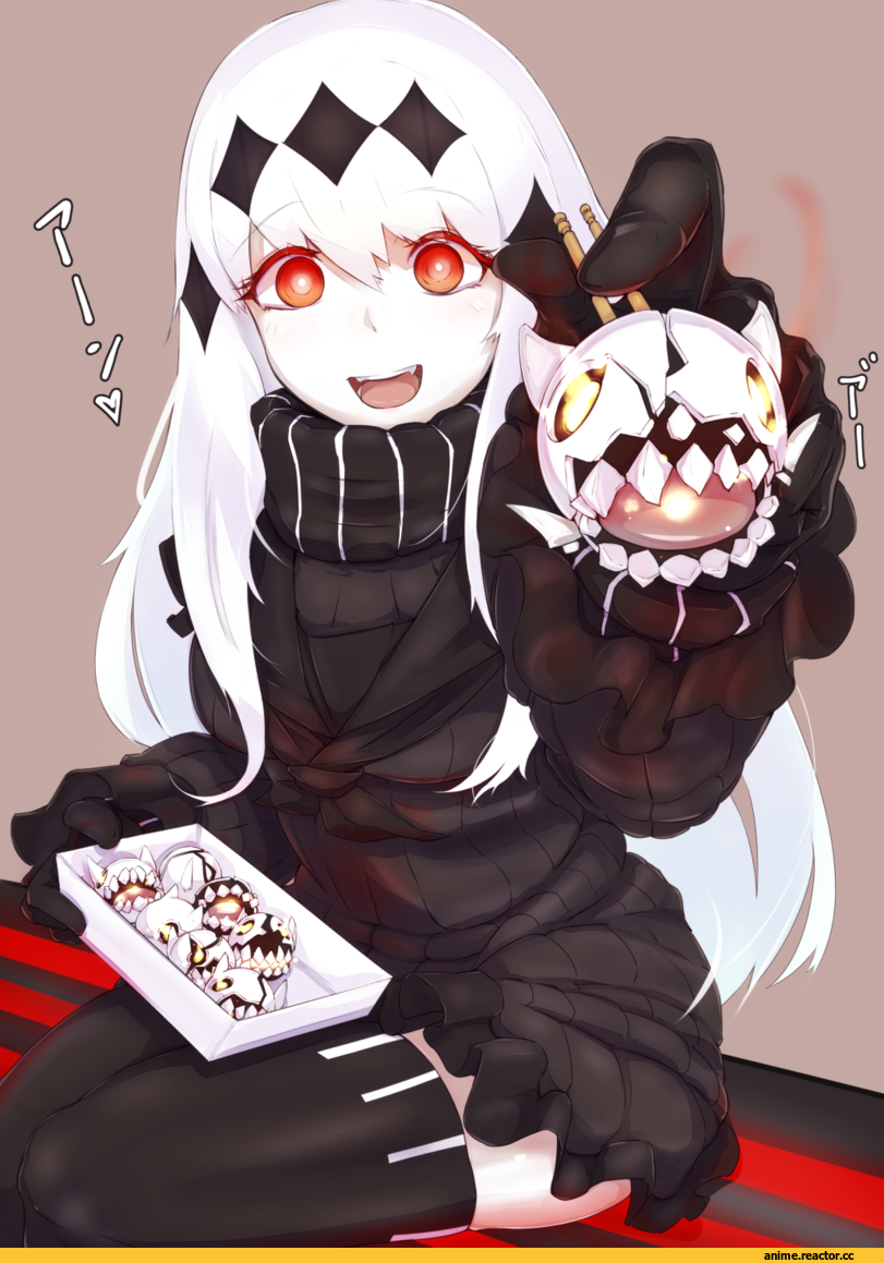 Aircraft Carrier Water Oni, Kantai Collection, Shinkaisei-kan, Anime Art, agaga, Anime