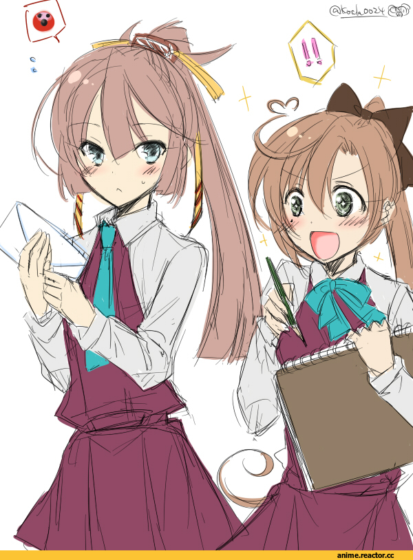 Akigumo, Kantai Collection, Kazagumo (Kantai Collection), Anime