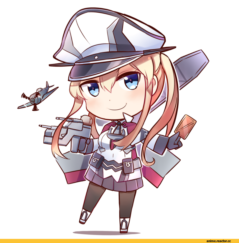 Graf Zeppelin, Kantai Collection, chibi, Ido (Teketeke), Anime Art, Anime