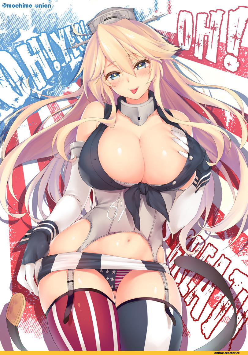 Iowa (Kantai Collection), Anime Ero, obiwan, Kantai Collection, Anime Ero Kyonyuu, Anime Ero Oppai, Anime