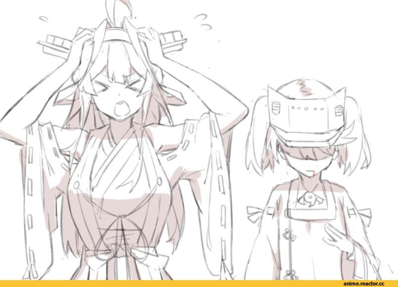 wulazula, Kongou (Kantai Collection), Kantai Collection, Ryuujou, Iowa (Kantai Collection), Anime