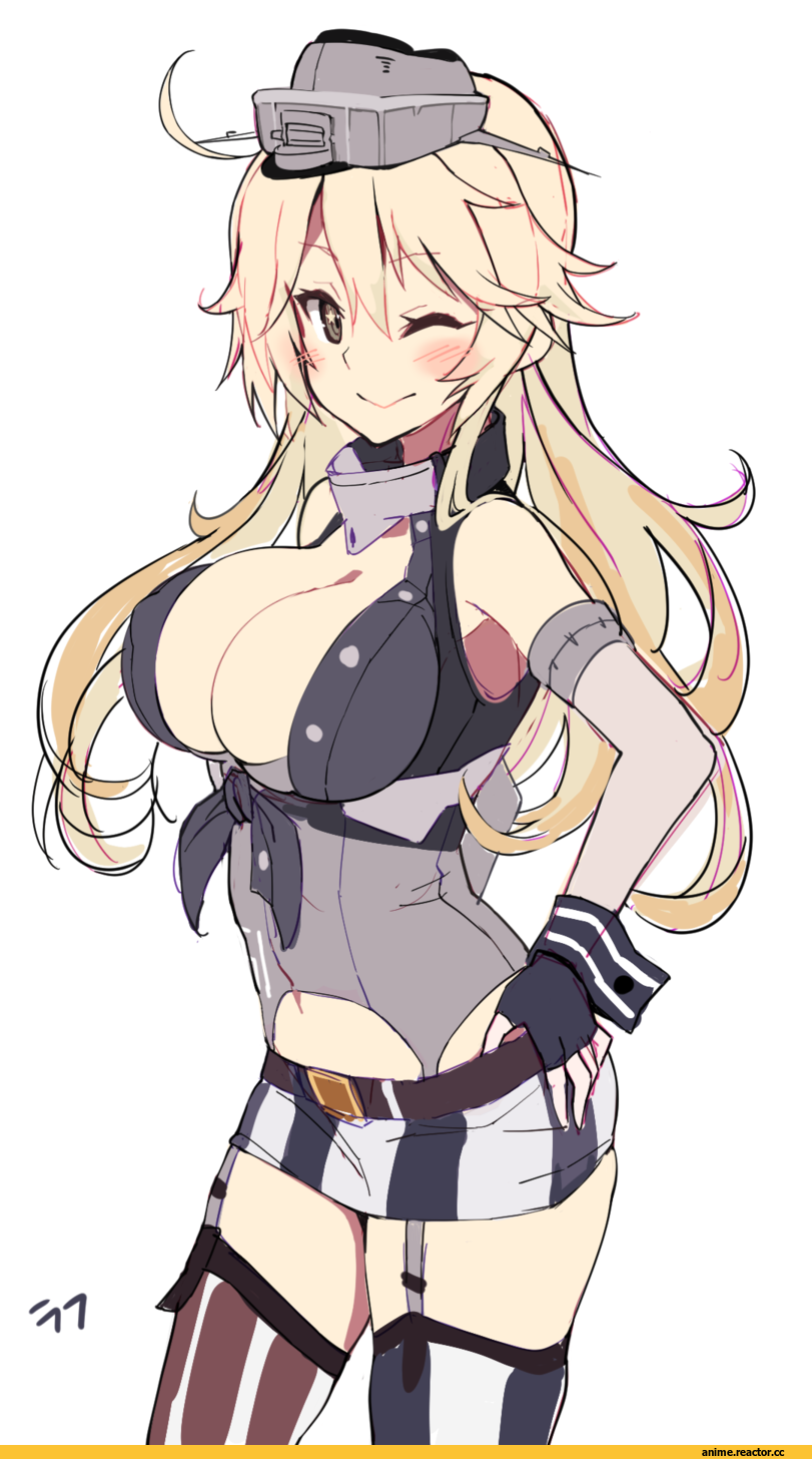 Iowa (Kantai Collection), kuro chairo no neko, Kantai Collection, Anime