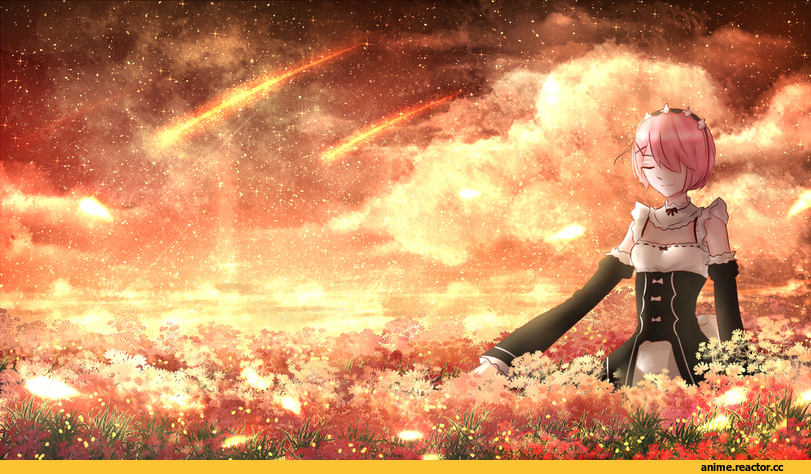 Re Zero Kara Hajimeru Isekai Seikatsu, Rem (re zero), Ram (Re Zero), Natsuki Subaru, CZY, продолжение в комментариях, Anime