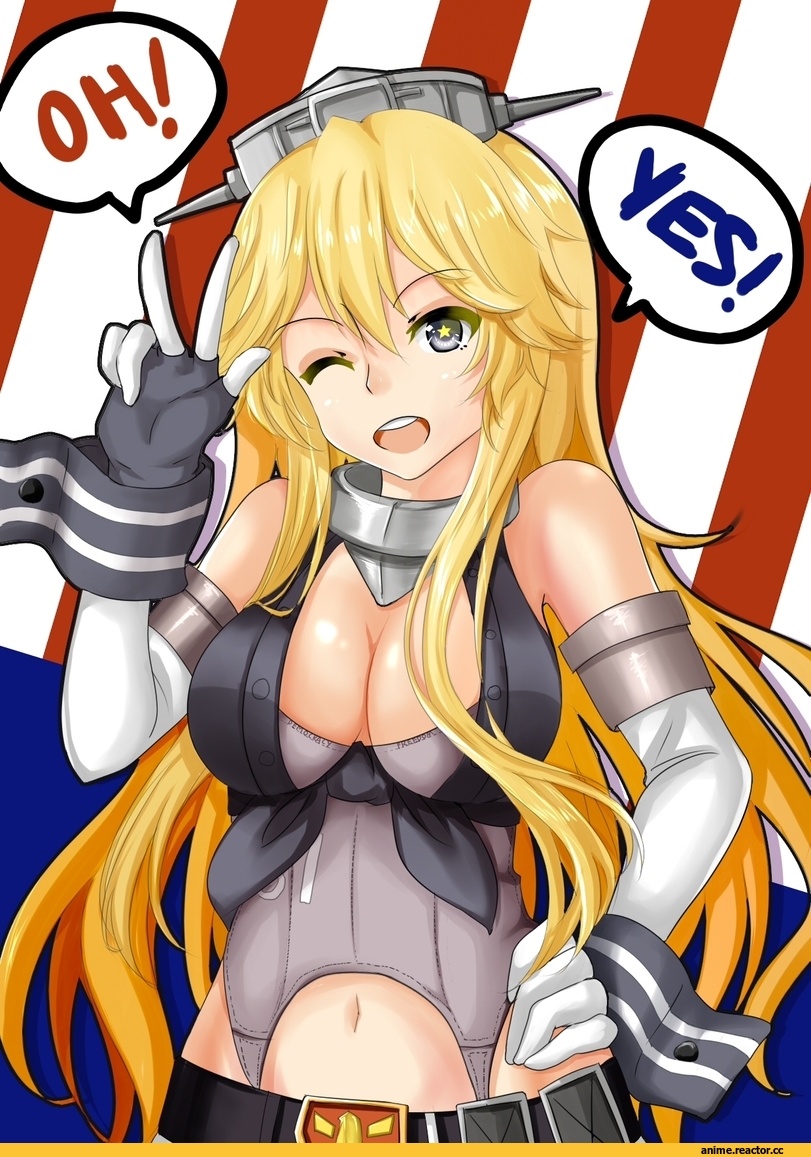 Iowa (Kantai Collection), Kantai Collection, Anime