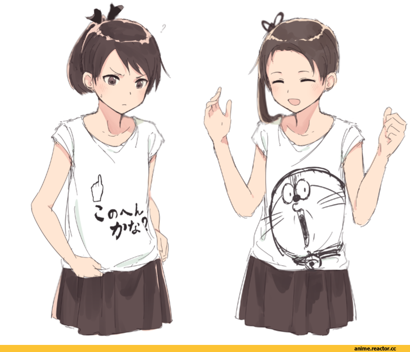 Kantai Collection, Ayanami (Kantai Collection), Shikinami (Kantai Collection), furukawa wanosuke, Anime