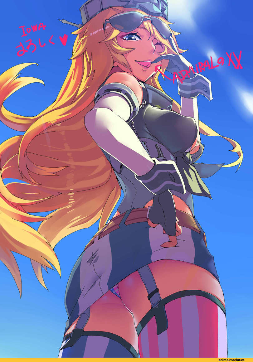 Kantai Collection, Iowa (Kantai Collection), ceda (dace), Adult pantsu, Anime Ero, Anime
