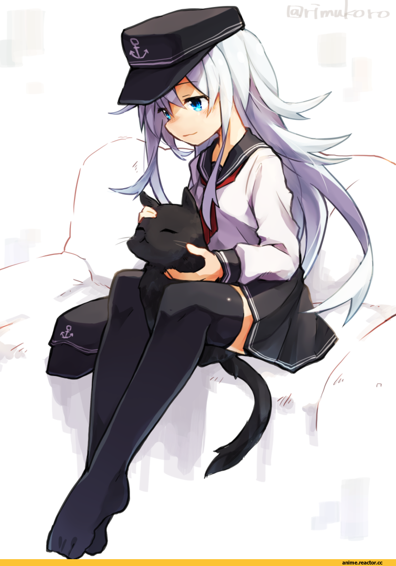 Hibiki (Kantai Collection), Kantai Collection, rimukoro, Anime Ears, Anime