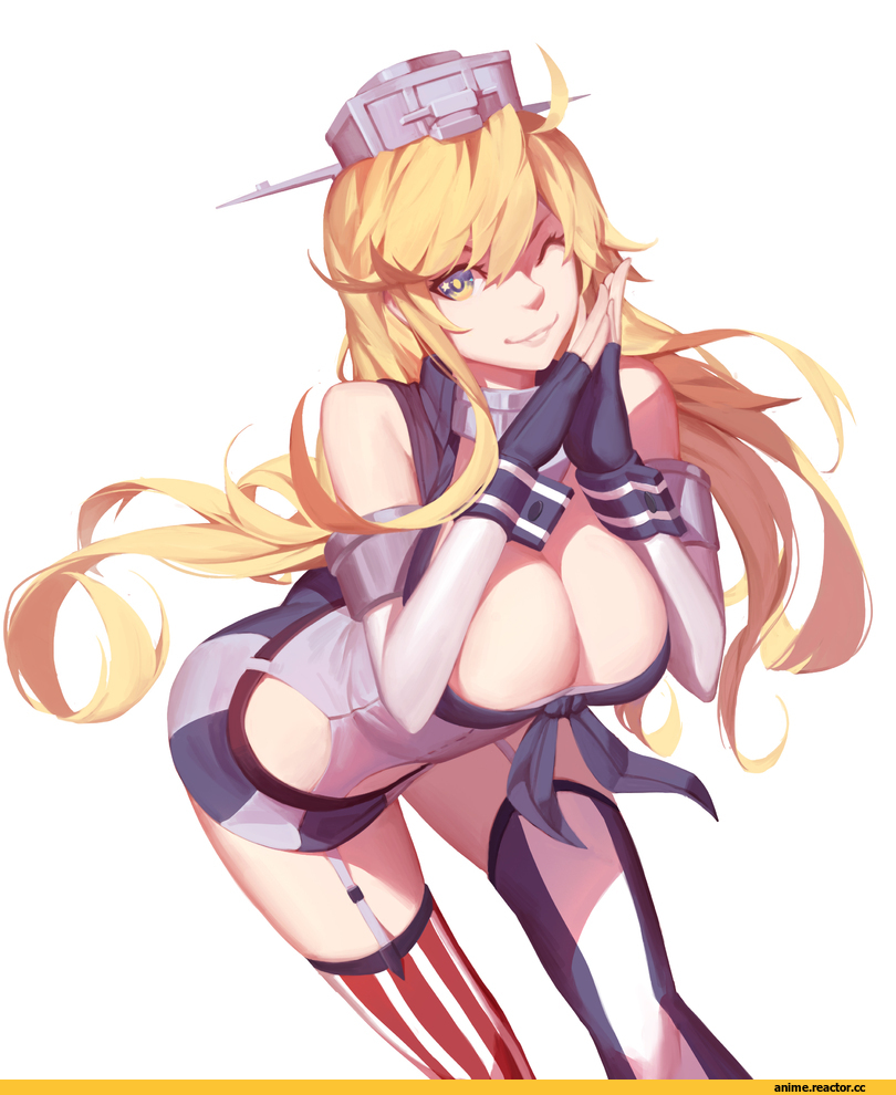 Iowa (Kantai Collection), Kantai Collection, NIAN, Anime Art, Anime