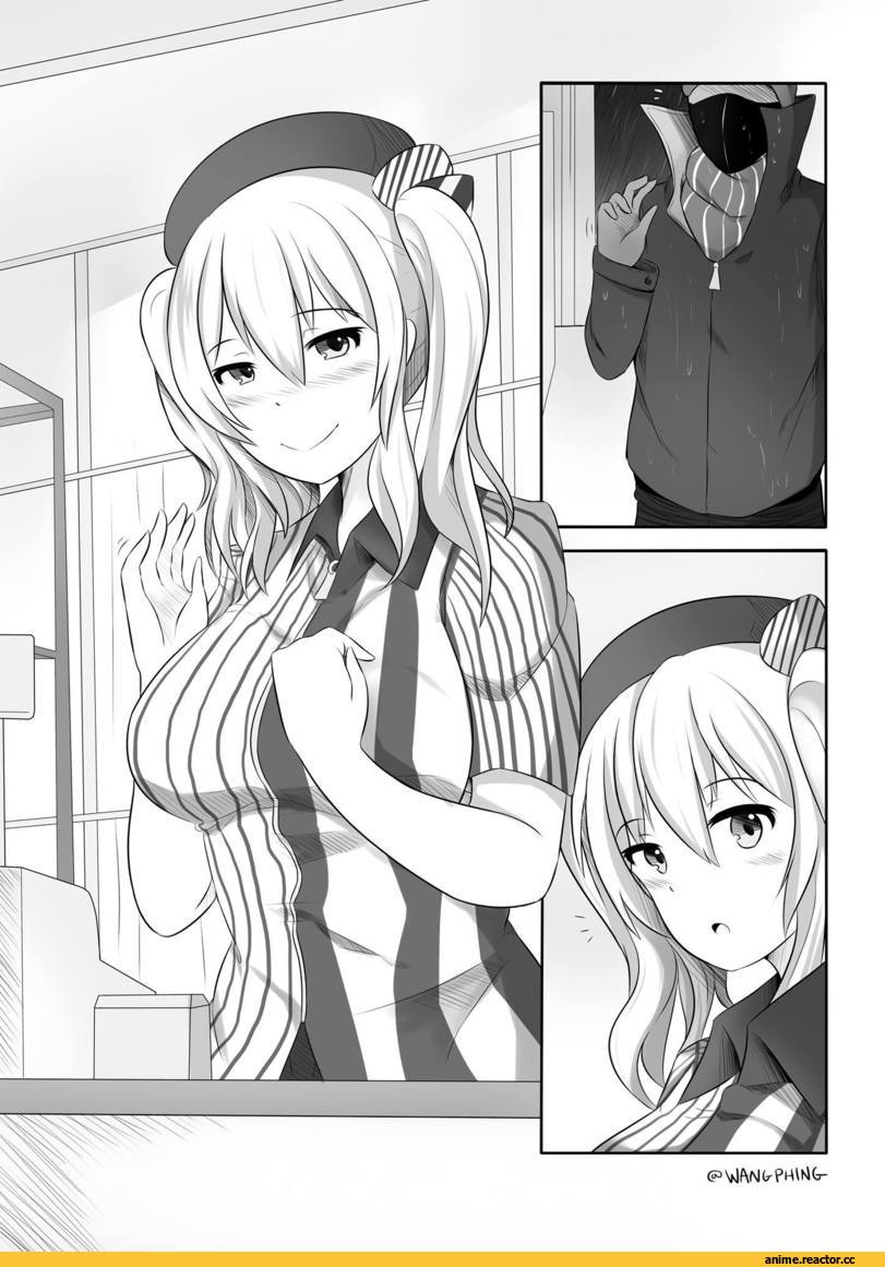Kantai Collection, Kashima (Kantai Collection), wangphing, Anime