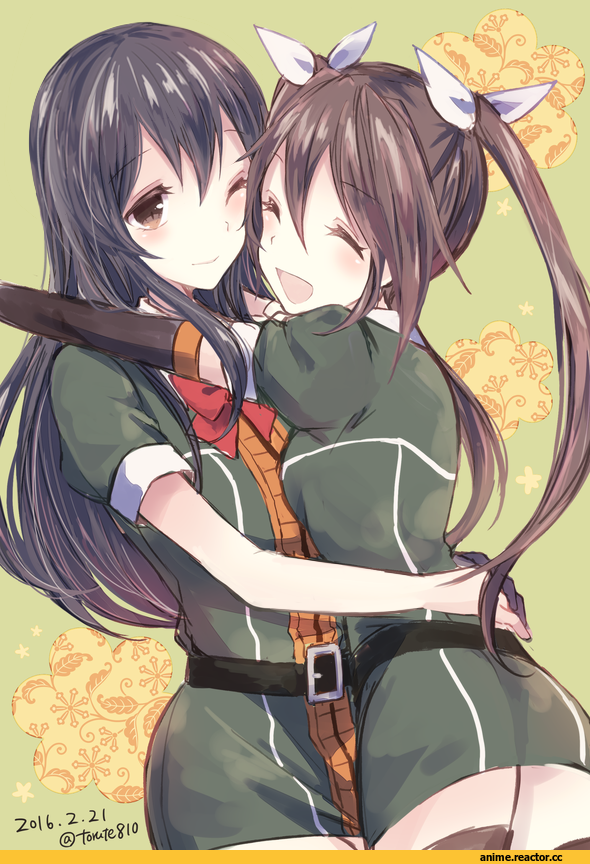 torute, Chikuma (Kantai Collection), Kantai Collection, Tone (Kantai Collection), Anime