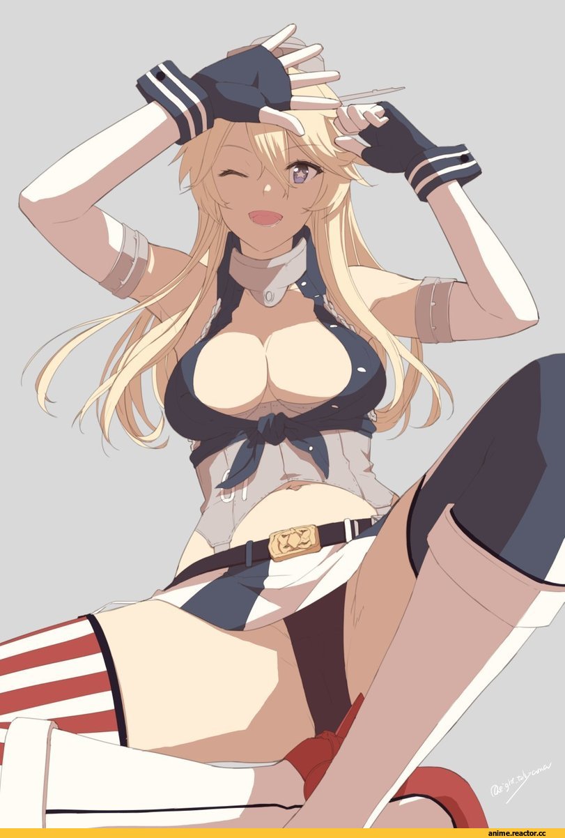 Touyama Eight, Iowa (Kantai Collection), Kantai Collection, Anime Adult pantsu, Anime Ero, Anime