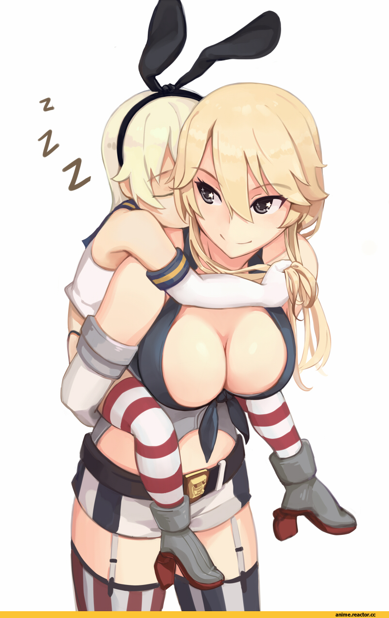 fang xue jun, Iowa (Kantai Collection), Shimakaze, Kantai Collection, Anime
