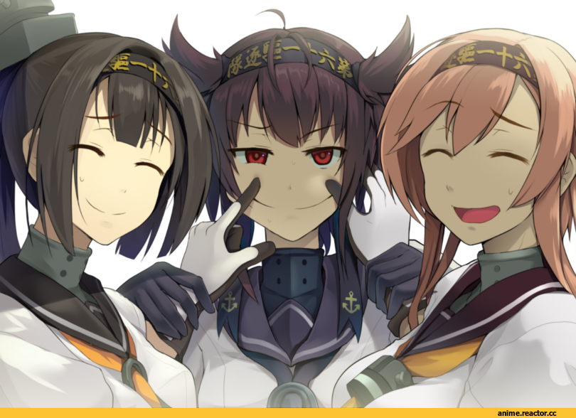 Akizuki (Kantai Collection), Kantai Collection, Hatsuzuki (Kantai Collection), Teruzuki (Kantai Collection), Hinami (Hinatamizu), Anime