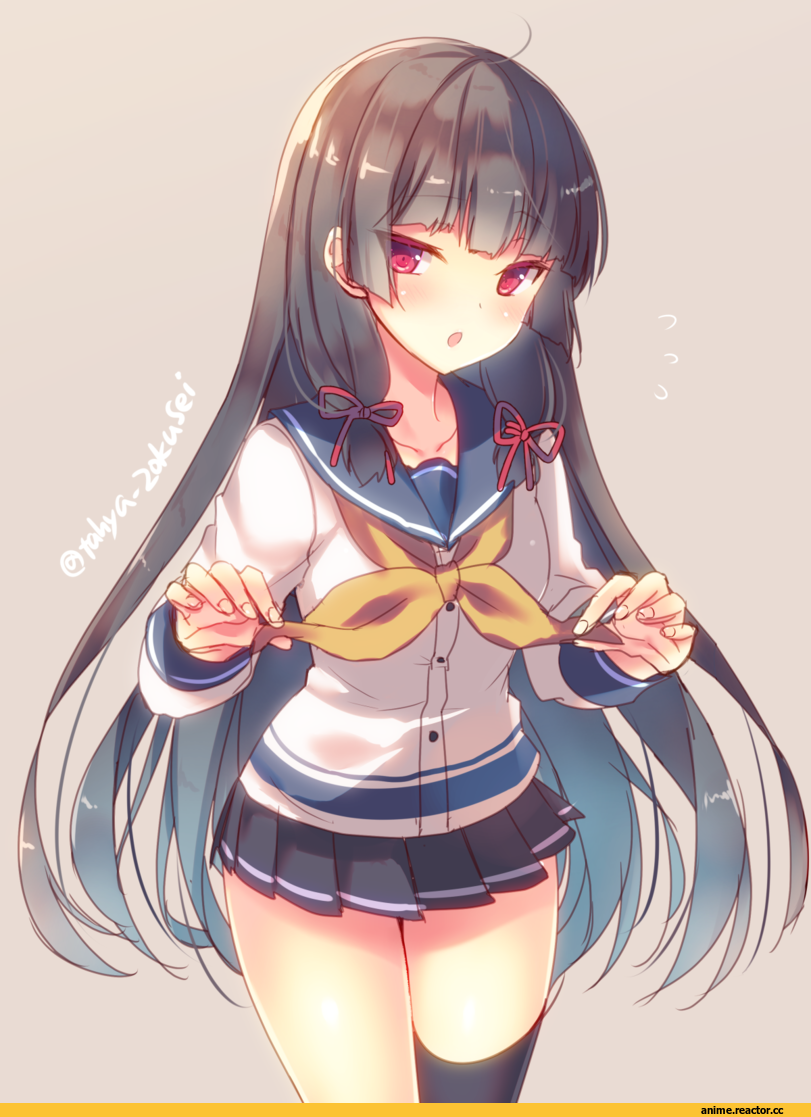 tahya, Isokaze (Kantai Collection), Kantai Collection, Anime