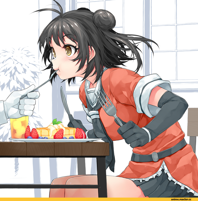 Naka (Kantai Collection), Kantai Collection, Happa (Cloverppd), Anime