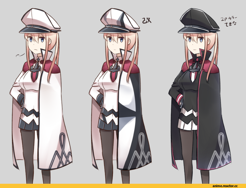 Ido (Teketeke), Anime Art, Graf Zeppelin, Kantai Collection, Anime