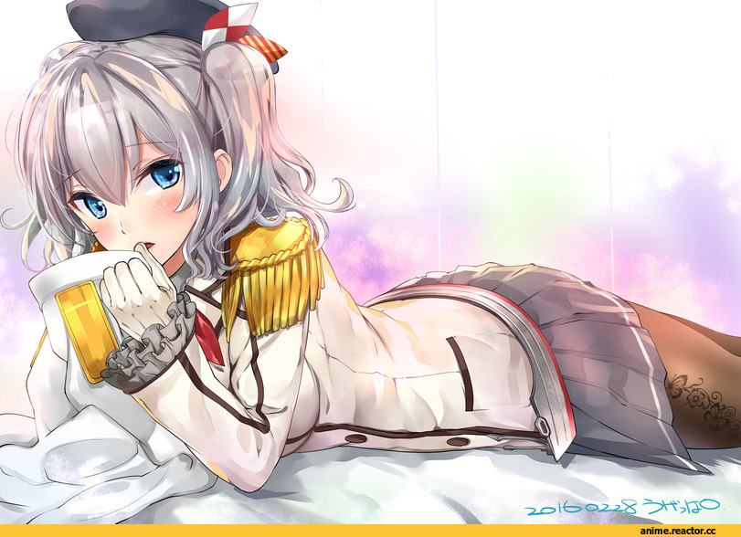 ugeppa, Kashima (Kantai Collection), Kantai Collection, Anime