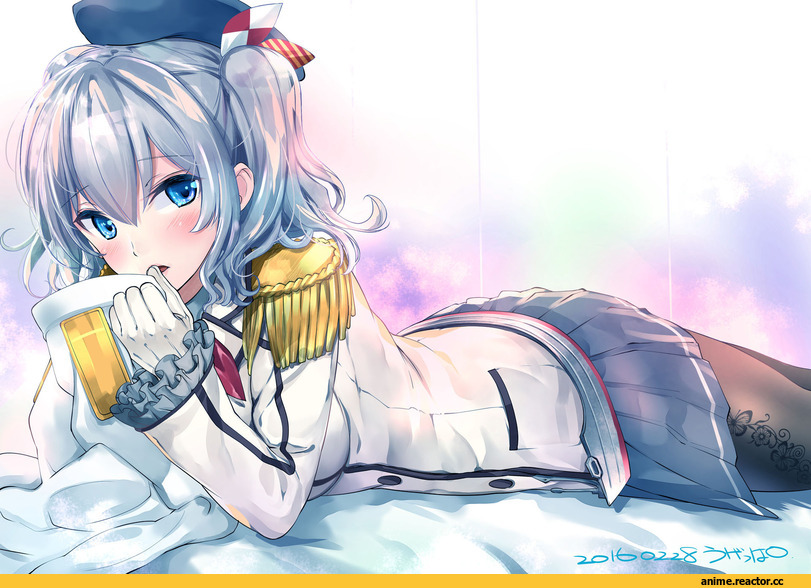 ugeppa, Kashima (Kantai Collection), Kantai Collection, Anime