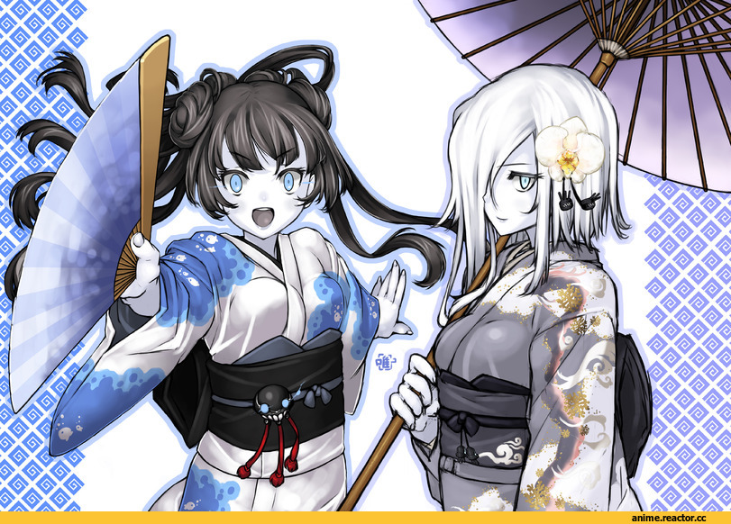 Light Cruiser Oni, Kantai Collection, Ne-Class Heavy Cruiser, notchi, Anime