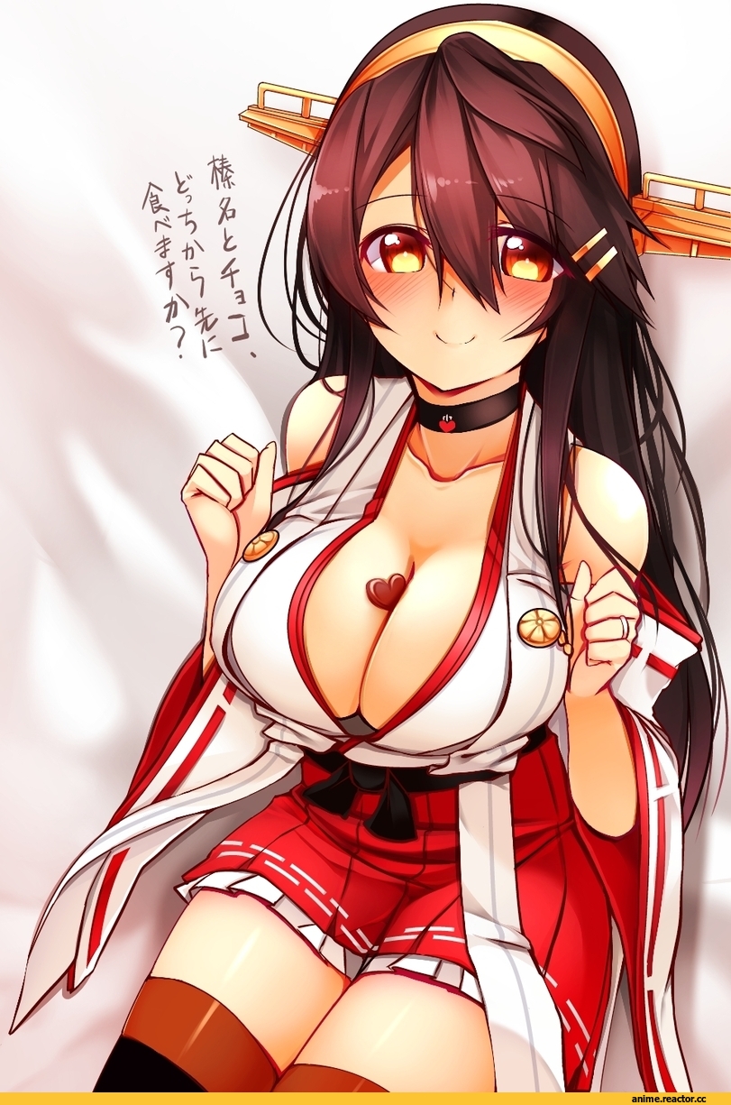 Tsukui Kachou, Anime Art, Haruna (Kantai Collection), Kantai Collection, Anime