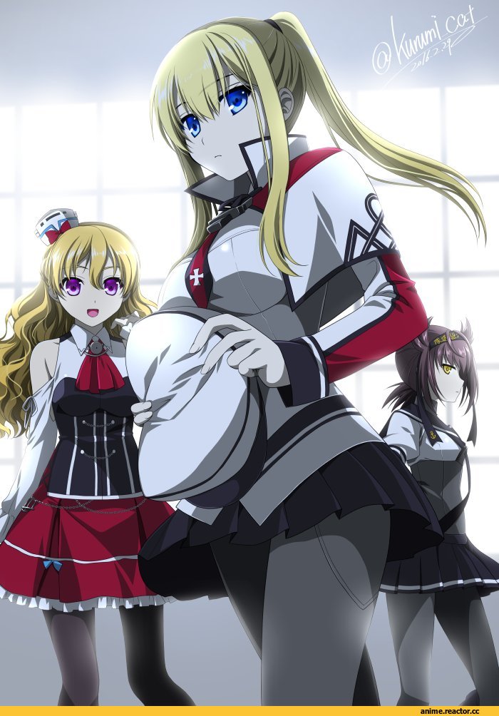 Graf Zeppelin, Kantai Collection, Zara (Kantai Collection), Hatsuzuki (Kantai Collection), morisaki kurumi, Anime