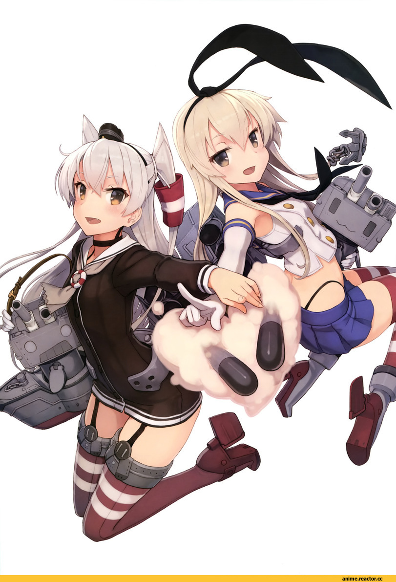 Kantai Collection, Shimakaze, Amatsukaze (Kantai Collection), Anime