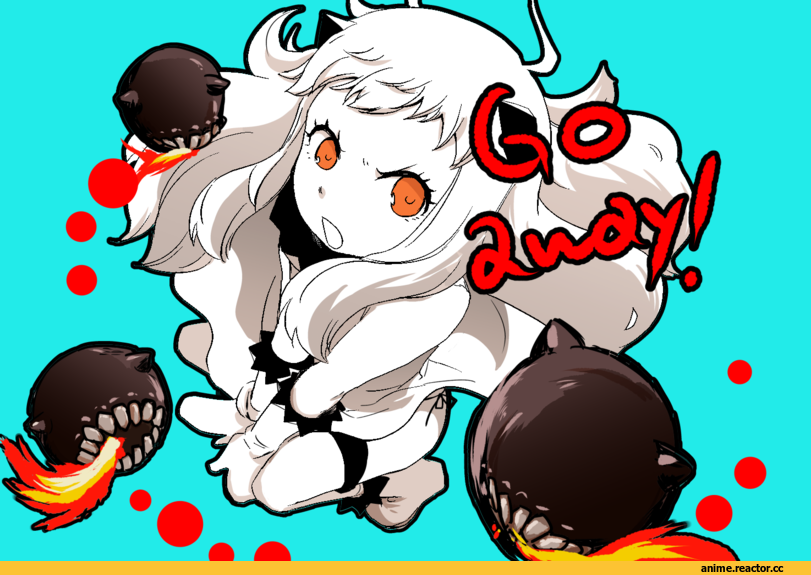 Northern Ocean Hime, Kantai Collection, Shinkaisei-kan, Anime Art, hageo, Anime