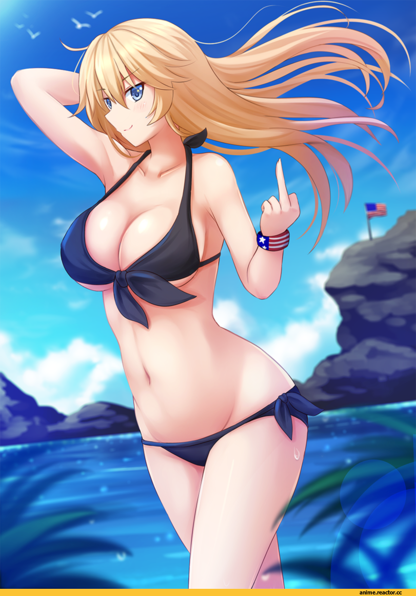 Iowa (Kantai Collection), Kantai Collection, Anime Ero Swim, Anime Ero, Kazenokaze, Anime Art, Anime