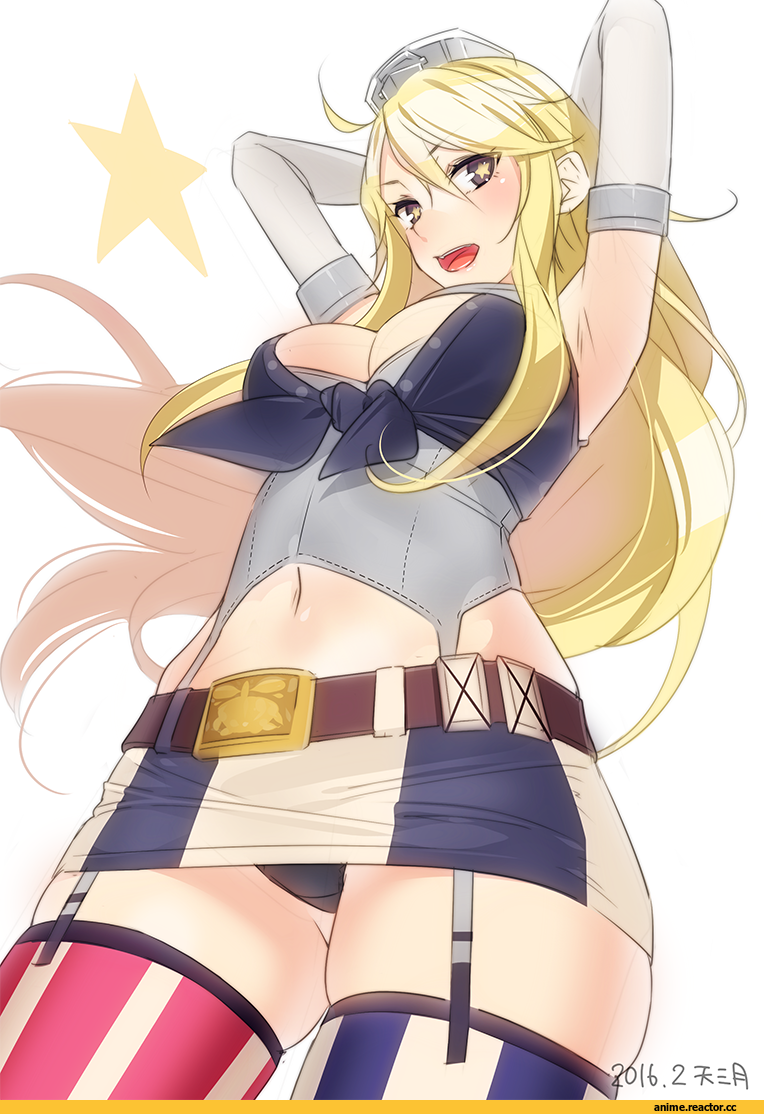 Kantai Collection, Iowa (Kantai Collection), Ama Mitsuki, Anime Art, Anime Ero Pantsu, Anime Ero, Anime