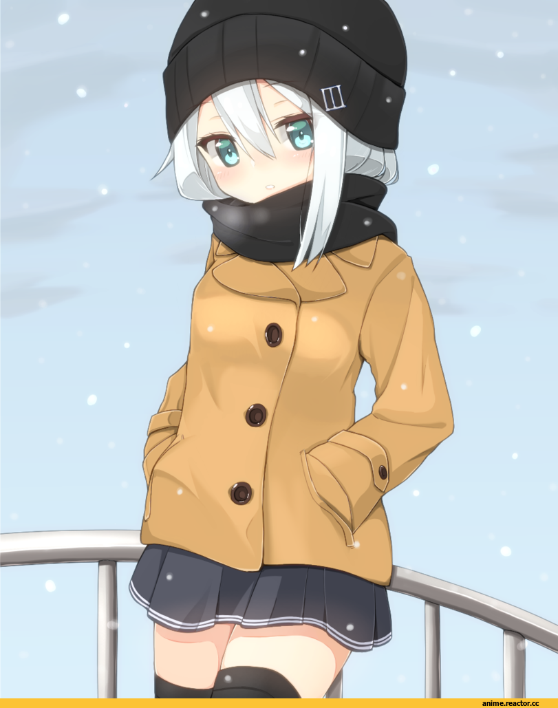 rateratte, Hibiki (Kantai Collection), Kantai Collection, Anime