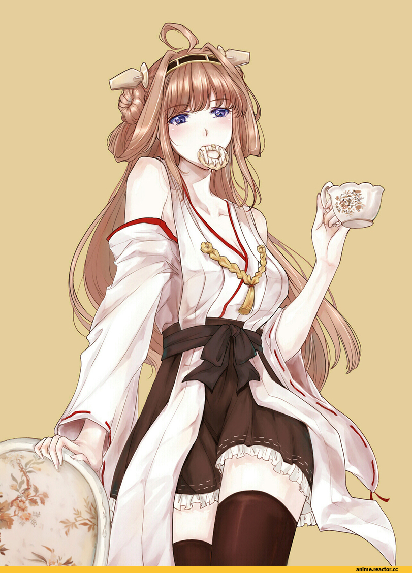 Kongou (Kantai Collection), Kantai Collection, lapis (13567118), Anime