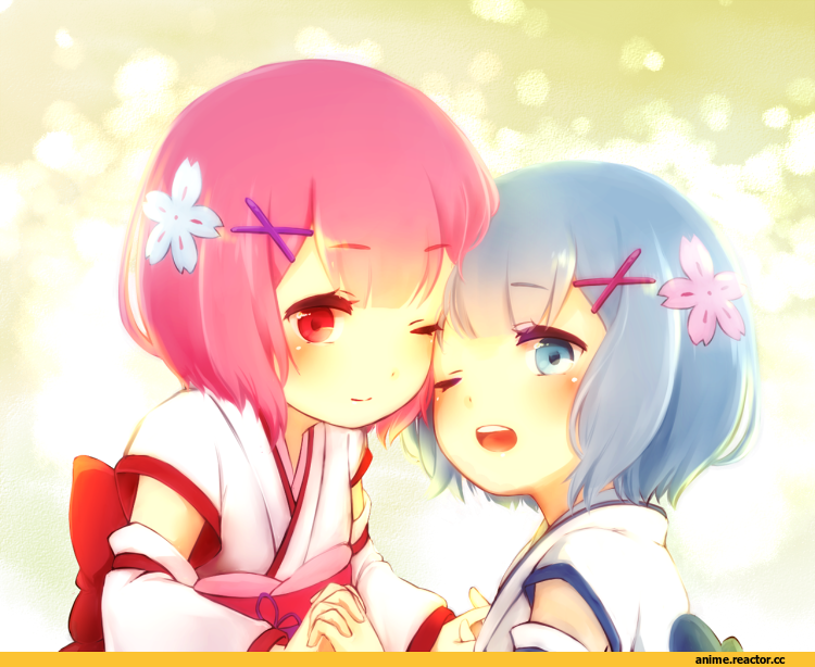 Re Zero Kara Hajimeru Isekai Seikatsu, Ram (Re Zero), Rem (re zero), Anime