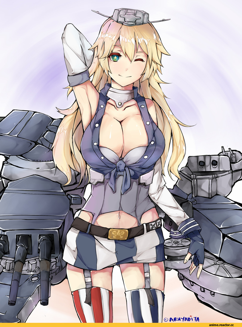 aruyadita, Iowa (Kantai Collection), Kantai Collection, Anime