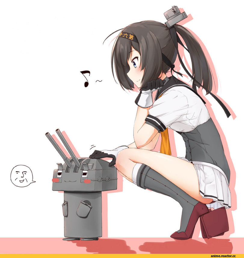 suke (momijigari), Akizuki (Kantai Collection), Kantai Collection, Anime