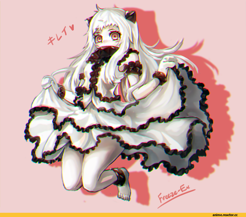 Northern Ocean Hime, Kantai Collection, Shinkaisei-kan, Anime Art, freeze-ex, Anime