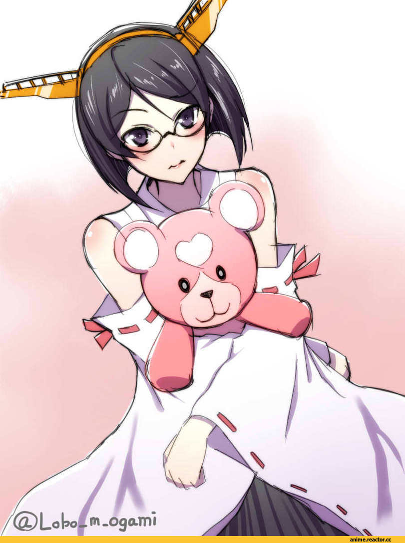 Kirishima (Kantai Collection), Kantai Collection, Aoki Hagane no Arpeggio, crossover, ookami maito, Anime