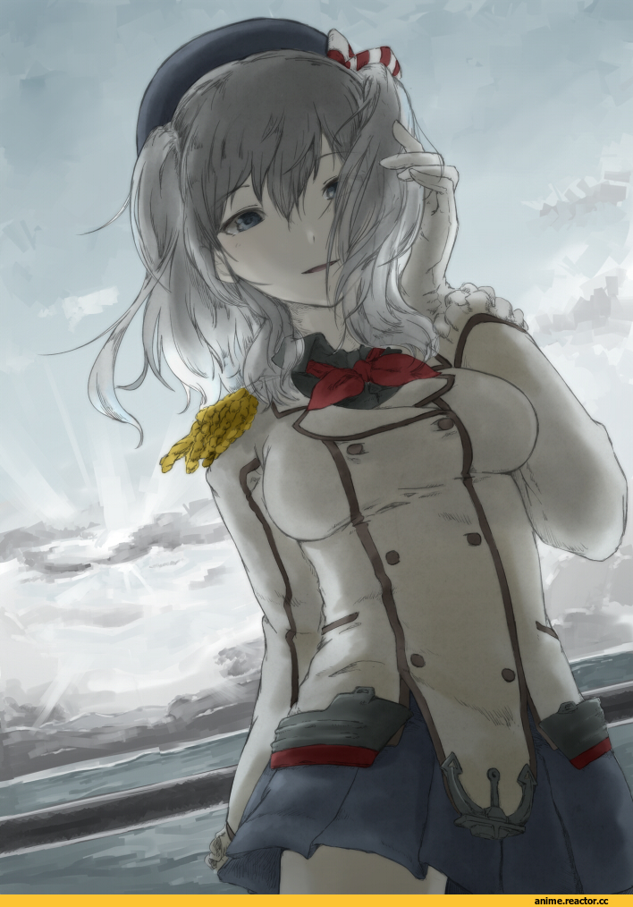 nebsok, Kashima (Kantai Collection), Kantai Collection, Anime