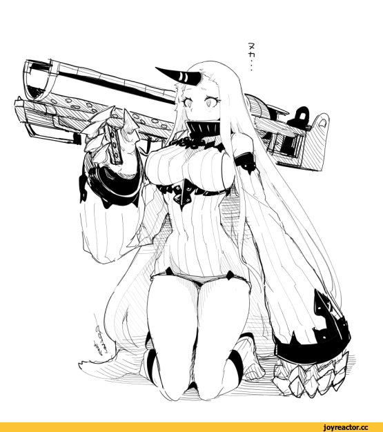 Kantai Collection, Seaport Hime, Monochrome (Anime), Anime Art, mizusaki (tengoku), crossover, Fallout, фэндомы, Anime