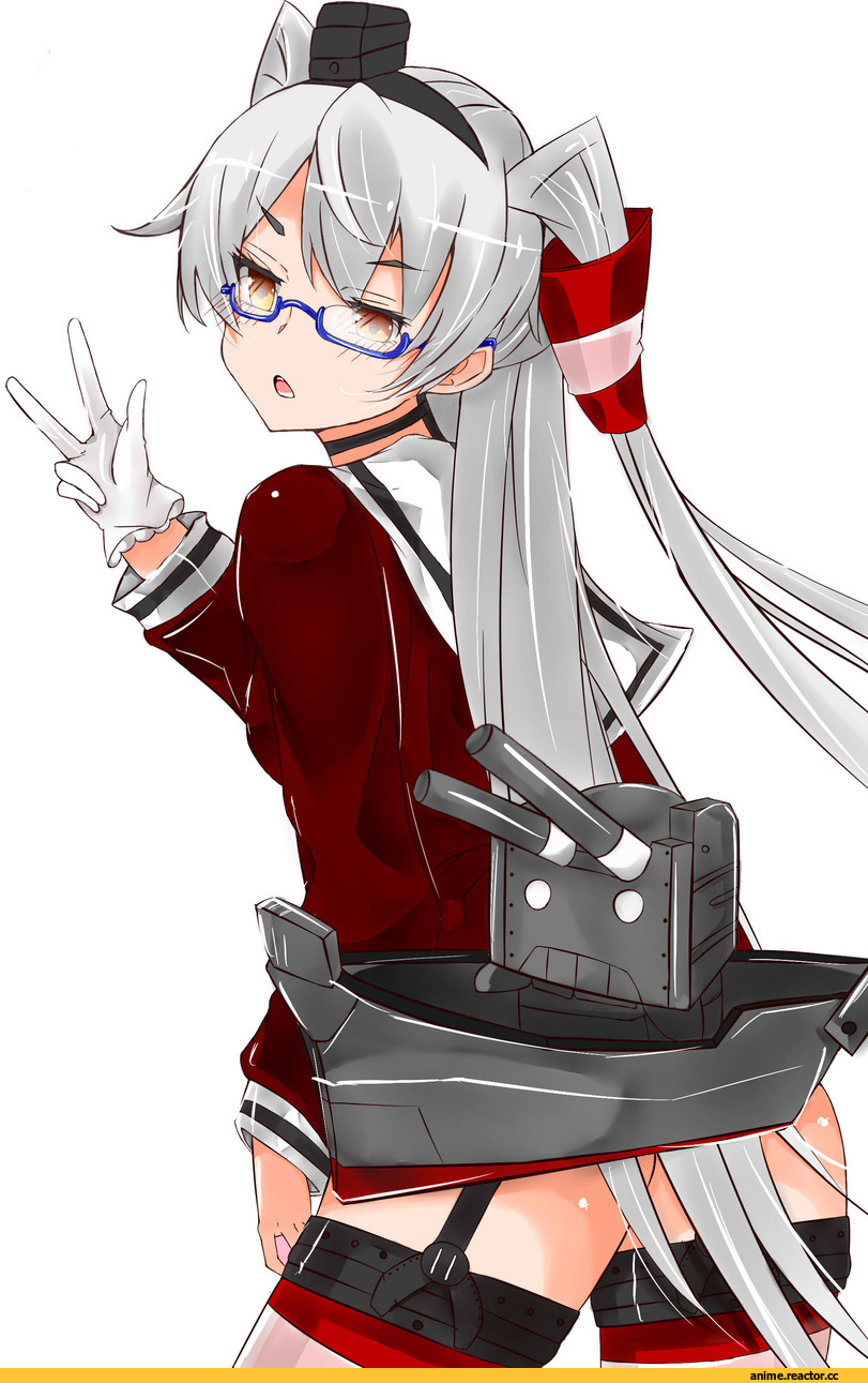 Poco, Anime Art, Amatsukaze (Kantai Collection), Kantai Collection, Megane, Anime