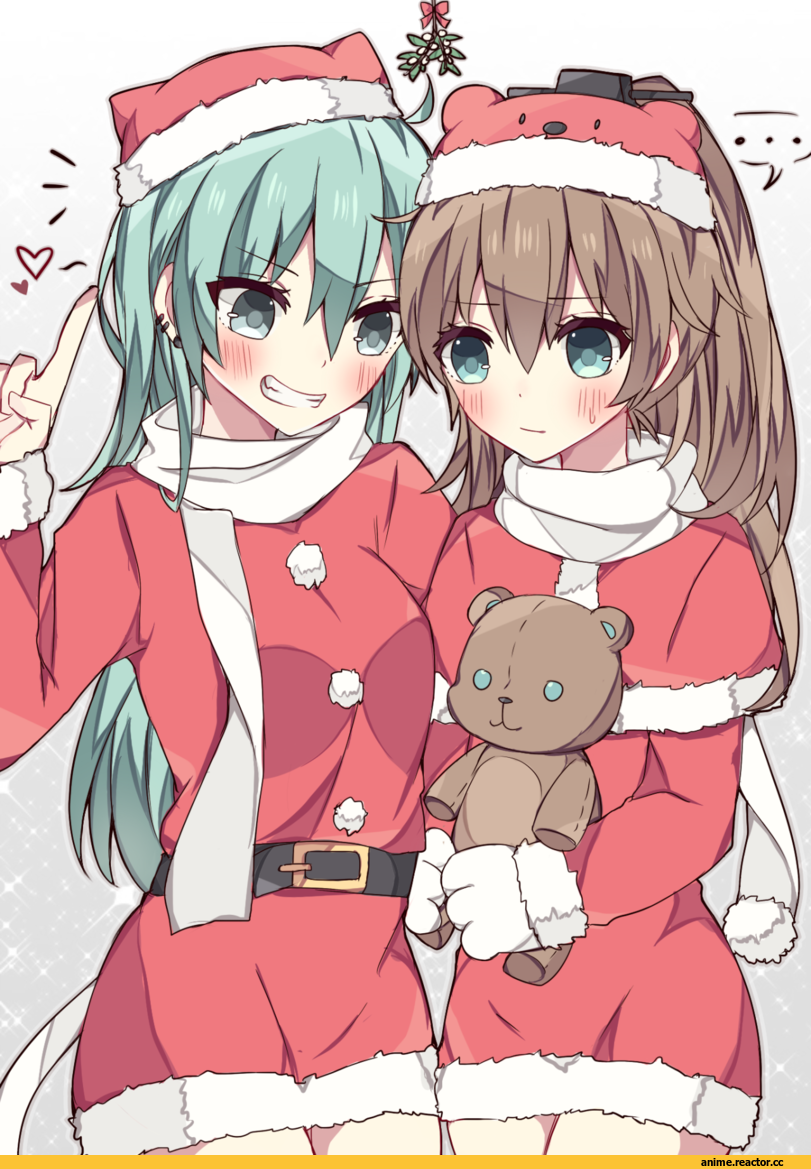 Kantai Collection, Kisaragi (Kantai Collection), Mochizuki (Kantai Collection), Mutsuki (Kantai Collection), Uzuki (Kantai Collection), Yayoi (Kantai Collection), itomugi-kun, Anime Art, Animal Ears, nekomimi, Anime