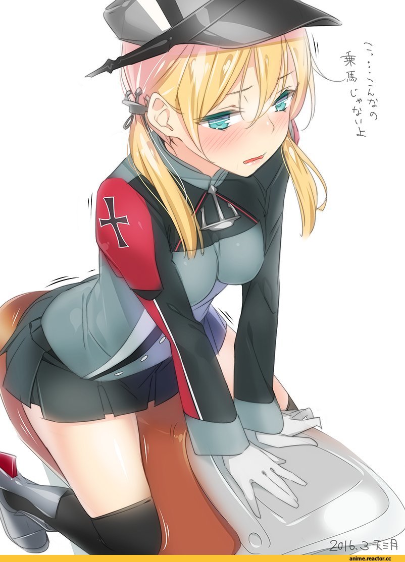 Ama Mitsuki, Anime Art, Prinz Eugen, Kantai Collection, Anime