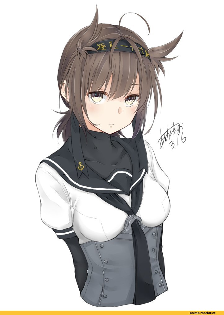 aoi rin (miya1102), Hatsuzuki (Kantai Collection), Kantai Collection, Anime