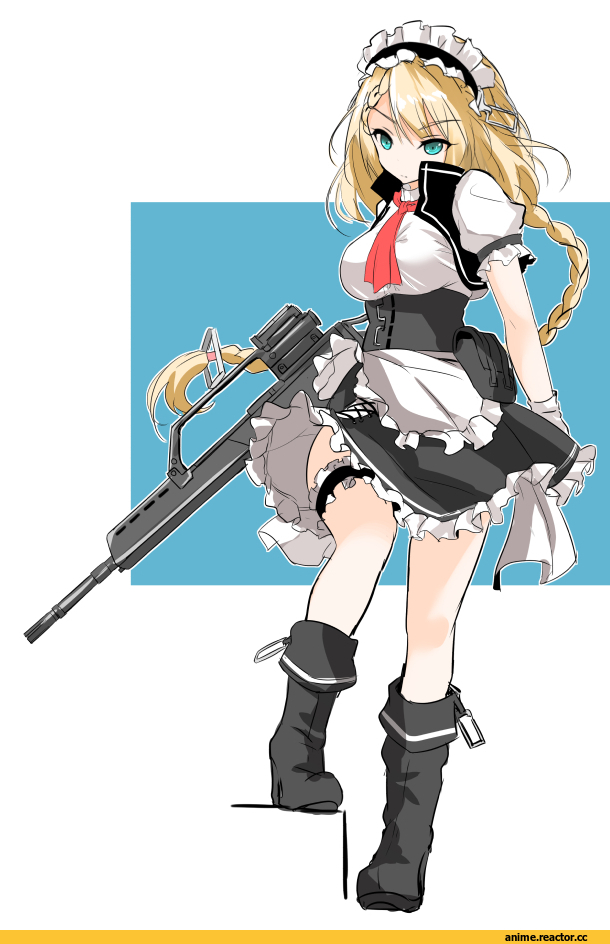 Girls Frontline, G36 (Girls Frontline), fatkewell, Maid, Anime