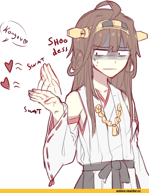 kvlen, Kongou (Kantai Collection), Kantai Collection, бонус в комментариях, Anime