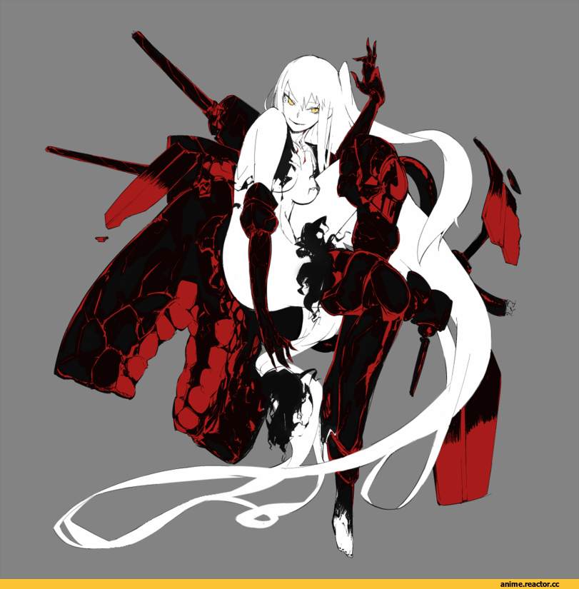 tugmix, Wo-Class Aircraft Carrier , Kantai Collection, Aircraft Carrier Hime, Anime