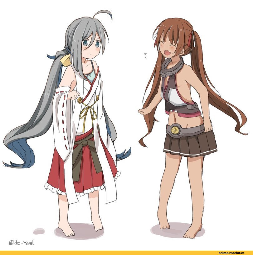 Kantai Collection, Kiyoshimo (Kantai Collection), Libeccio (Kantai Collection), riz (ravel dc), Anime