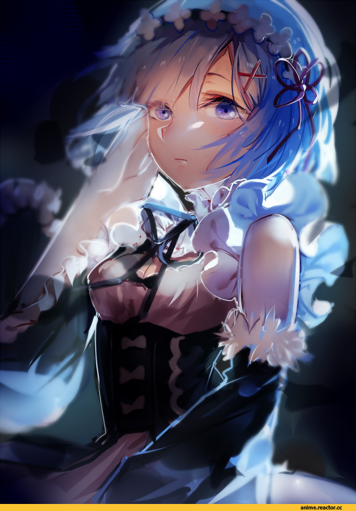 Re Zero Kara Hajimeru Isekai Seikatsu, Rem (re zero), hanayome, Anime