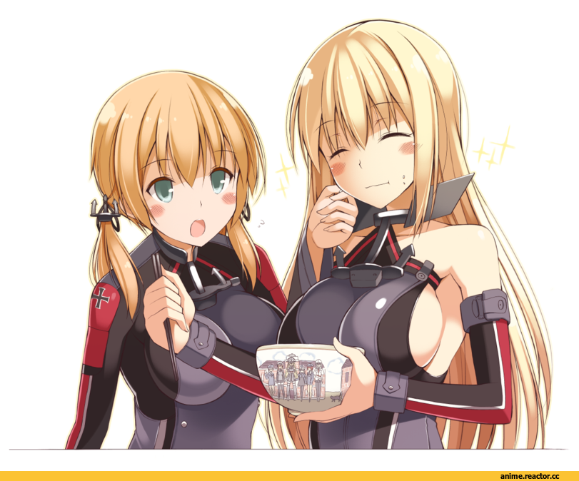Oota Yuuichi, Anime Art, Bismarck (Kantai Collection), Kantai Collection, Prinz Eugen (Kantai Collection), Z1 Leberecht Maass (Kantai Collection), Z3 Max Schultz (Kantai Collection), U-511 (Kantai Collection), Graf Zeppelin, Anime